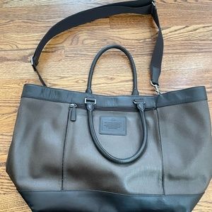 Coach Tote with Detachable Strap